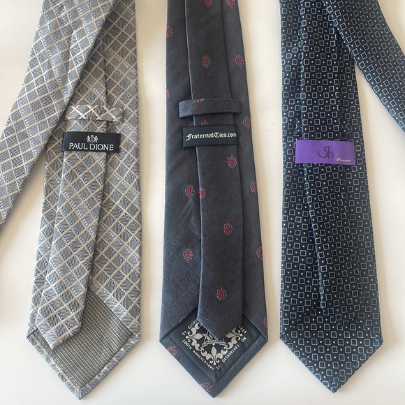Bundle of Premium Silk Ties - Paul Dione, Fraternal Ties and Sh - Picture 3 of 6